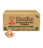 FJ729 Woodies Natural Wood Wool Firelighters FSC 2Kg