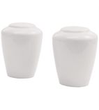 Simplicity White V9502 Harmony Pepper Shakers (Pack of 12)