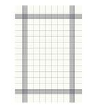CY524 Towel Napkin Grey Check 38x54cm (Pack of 250)