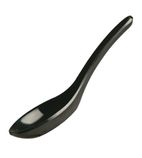 Image of GF068 Hong Kong Oriental Melamine Spoon Black