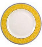New Horizons M780 Marble Border Classic Plates Yellow 254mm
