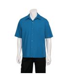 Cool Vent Chef Shirt Blue L - B388-L