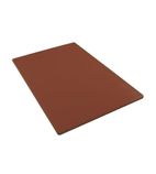 E6399 Chopping Board Brown Poly 45 x 30 x 1.2cm