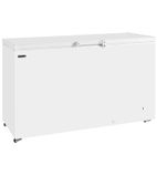 GM500 463 Ltr Solid Lid White Chest Freezer