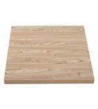 GR331 Pre-drilled Square Table Top Antique Natural 700mm