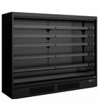 Image of GALAXY+ GP26 BLACK 2580mm Wide Black Multideck Display Fridge With Nightblind