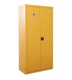 CZ189046ZYXX COSHH Cabinet Double Door Yellow 14 Ltr
