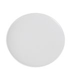 D8444 White Melamine Plate 26.7cm