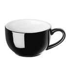 Café CU954 Cappuccino Cups Black 340ml (Pack of 12)