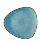 CX665 Stonecast Raw Lotus Plates Teal 228mm (Pack of 12)