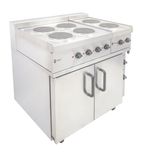 Image of P9EO18701871 Electric 6 Plate Fan Assisted Oven Range