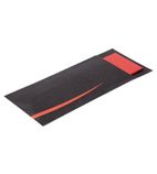 Image of CK239 Bari Black Cutlery Pouch with Red Napkin (Pack of 100)