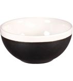 Monochrome DR688 Soup Bowl Onyx Black 455ml (Pack of 12)