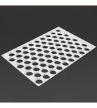 Serrated Cutting Sheet Round 72 Holes 45mm - GT023
