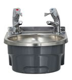 Image of BaSix BSX-300-TX-BL Hand Wash Station With AquaTechnix Lever Taps