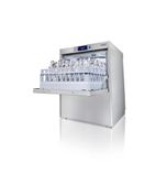C500G WS-30A 500mm 25 Pint Undercounter Glasswasher With Drain Pump, Rinse Boost Pump, Break Tank & Integral Water Softener - Hardwired