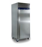 Image of GRN-1F-LE Medium Duty 522 Ltr Upright Single Door Stainless Steel Freezer