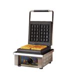 GES10 Single Brussels Waffle Iron
