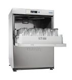 Image of G500 DUO 500mm 25 Pint Undercounter Glasswasher With Drain Pump, Rinse Boost Pump & Break Tank - Hardwired
