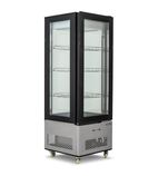 CD400L 400 Ltr Freestanding Flat Glass Refrigerated Cake Display Fridge