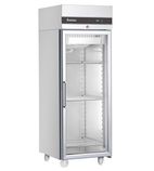 Image of CBP172CR 654 Ltr Upright Single Glass Door Stainless Steel Display Freezer