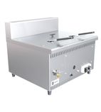 Image of AGF/N 7.5 Ltr Natural Gas Countertop Single Tank Fryer (2 x Baskets)