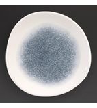 Churchill Studio Prints Raku Trace Round Plate Topaz Blue 210mm