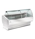 Melody MY200BC White Refrigerated Ventilated Serve Over Counter
