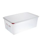 DL984 Polypropylene 1/1 Gastronorm Food Storage Container 28Ltr (Pack of 4)