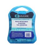 CZ570 Blue Plasters Assorted Sizes (Pack of 100)