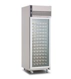 Image of EcoPro G2 EP700G 600 Ltr Upright Single Glass Door Stainless Steel Display Fridge