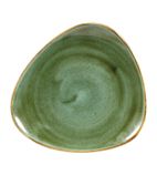 DY049 Triangular Plates Samphire Green 192mm