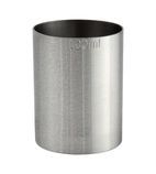 CZ354 Stainless Steel Thimble Measure 100ml