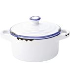 Avebury Blue GM071 Mini Casserole Dishes 105mm (Pack of 12)