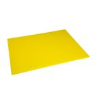 HC883 Low Density Yellow Chopping Board Large 600x450x10mm
