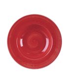 DM467 Round Wide Rim Bowls Berry Red 240mm (Pack of 12)