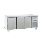 SPP-7-180-30 Heavy Duty 452 Ltr Stainless Steel 3 Door Refrigerated Counter