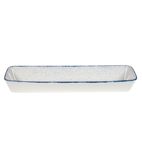 Stonecast Hints DY209 Rectangular Baking Dishes Indigo Blue (Pack of 2)
