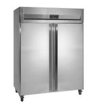 RF1420X1 Heavy Duty 1300 Ltr Upright Double Door Stainless Steel Freezer