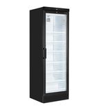 Image of FS1380WB 358 Ltr Upright Single Glass Door Black Single Zone Wine Cooler