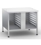 60.31.091 6-1/1 & 10-1/1 Combination Oven Stand III (Static) with mounting rails, side panels, rear and top panel