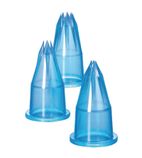 Image of CC073 Piping Tube Set Fluted (Pack of 6)
