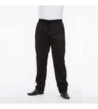 Q1021-M Chef Trousers Black