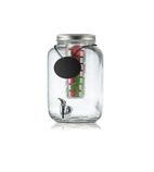 CD574 Mason Jar Glass Beverage Dispenser