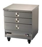 Sovereign HD75VM Undercounter 3 Drawer Mobile Heated Unit