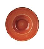 DF795 Round Wide Rim Bowls Spiced Orange 239mm (Pack of 12)