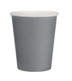 GP415 Coffee Cups Single Wall Charcoal 225ml / 8oz (Pack of 1000)