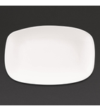 X Squared DW342 Oblong Plates White 157 x 237mm (Pack of 12)