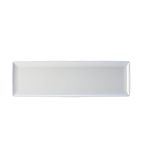 DE417WH Melamine Platter White GN 2/4 530x162mm
