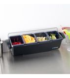 Image of BD4004 4-Compartment Dome Garnish Centre